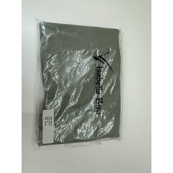 Isabella Bird Womens Tank Top Size Medium Green Back Strap Square Neck - Picture 9 of 10